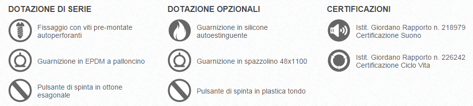 оборудование для защиты от сквозняков comaglio