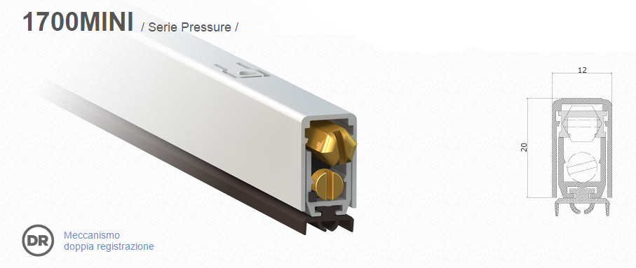 Ограничитель тяги серии 1700 mini давление