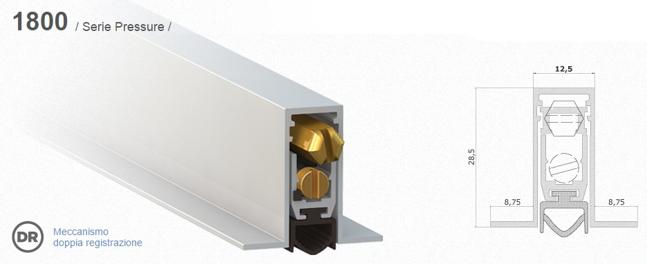 Ограничитель тяги, серия давления 1800