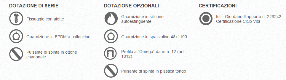 оборудование для защиты от сквозняков comaglio