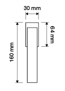 Reflex DK Linea Cali ручка Кристалл окно