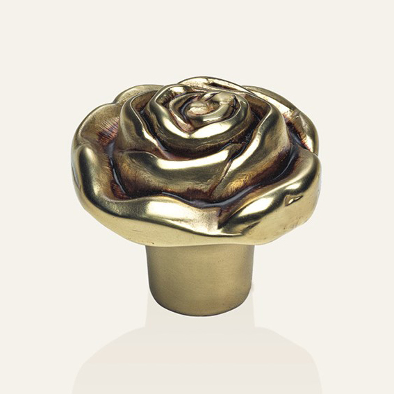 классическая ручка для мобильного Line Cali Rose PB с французской отделкой золотом
