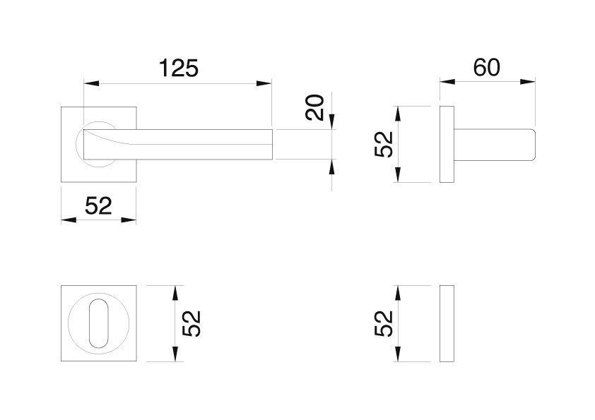 Ручки Manital Trendy Dimension Sheet Design