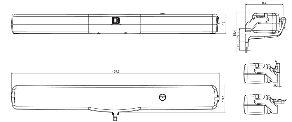 Металлический цепной привод Kato 305/RWA Nekos