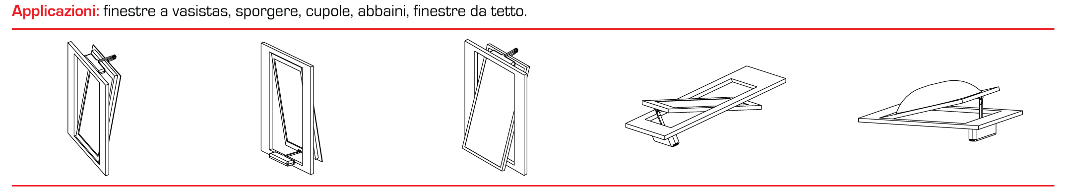 Attuatore a Catena C30 24V Topp