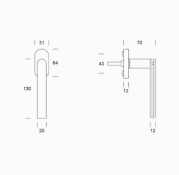 Martellina PBA 2MM.015.00DK из нержавеющей стали AISI 316L