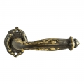 1075-6 Дверная ручка изумрудного класса на розетке Frosio Bortolo Luxury Сделано в Италии