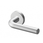 Ручка ТРОКЭКС Осло в Satin Steel Розетка из нержавеющей круглой или овальной формы