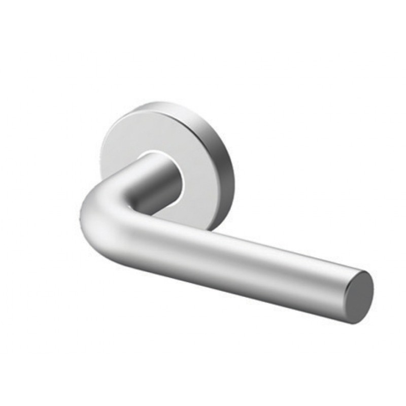 Ручка ТРОКЭКС Осло в Satin Steel Розетка из нержавеющей круглой или овальной формы
