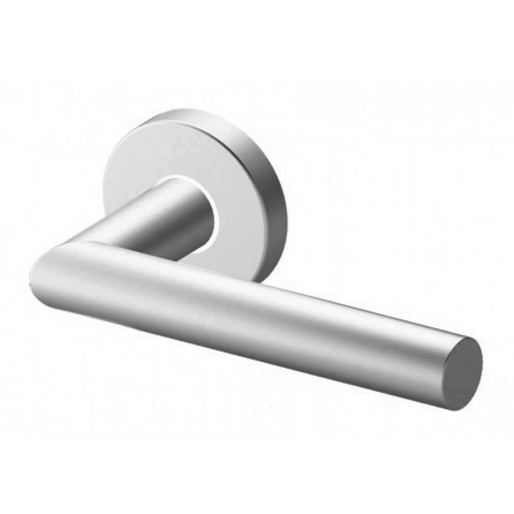 Ручка ТРОКЭКС Toledo в Satin Steel Розетка из нержавеющей круглой или овальной формы