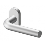 Ручка ТРОКЭКС Осло в Satin Steel Розетка из нержавеющей круглой или овальной формы
