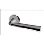 Ручка ТРОКЭКС Миконос в Satin Steel Розетка из нержавеющей круглой или овальной формы