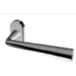 Ручка ТРОКЭКС Миконос в Satin Steel Розетка из нержавеющей круглой или овальной формы