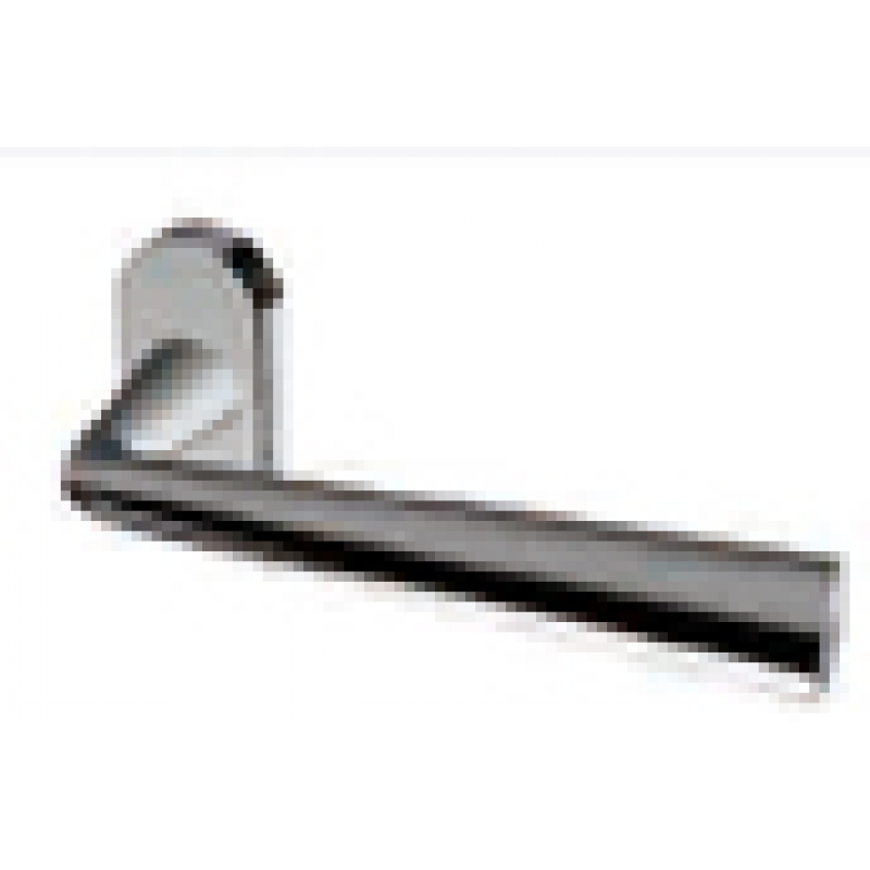 Ручка ТРОКЭКС Миконос в Satin Steel Розетка из нержавеющей круглой или овальной формы