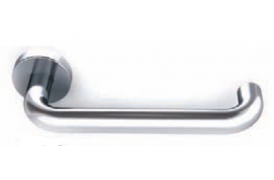 Удлиненная ручка ТРОКЭКС в Satin Steel Розетка из нержавеющей круглой или овальной формы