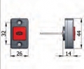 Кнопка Механическая Открытие OMEC с винтами электрического замка в диапазоне