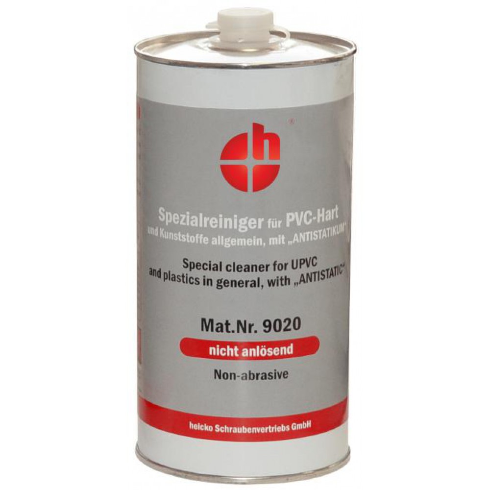 Очиститель ПВХ без растворителей 1L HEICKO Segatori