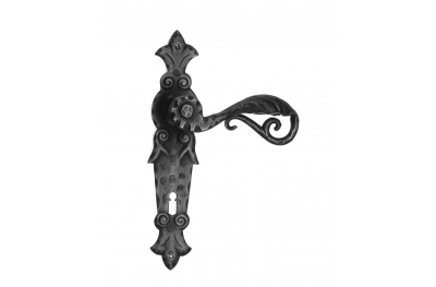 505 Galbusera ручка двери на пластине железного искусства Кованые