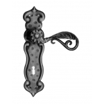 507 Galbusera ручка двери на пластине железного искусства Кованые