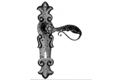508 Galbusera ручка двери на пластине железного искусства Кованые