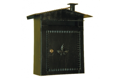 6002 Mailbox с крышей и камином кованого железа Craft Лоренц Lorenz Ferart