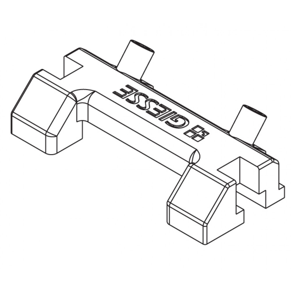 Двухместный встреча Art.01317K Giesse; Silver Plus, Серия R