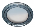 Подводный иллюминатор из нержавеющей стали AISI 316 - круглый для металлических стен