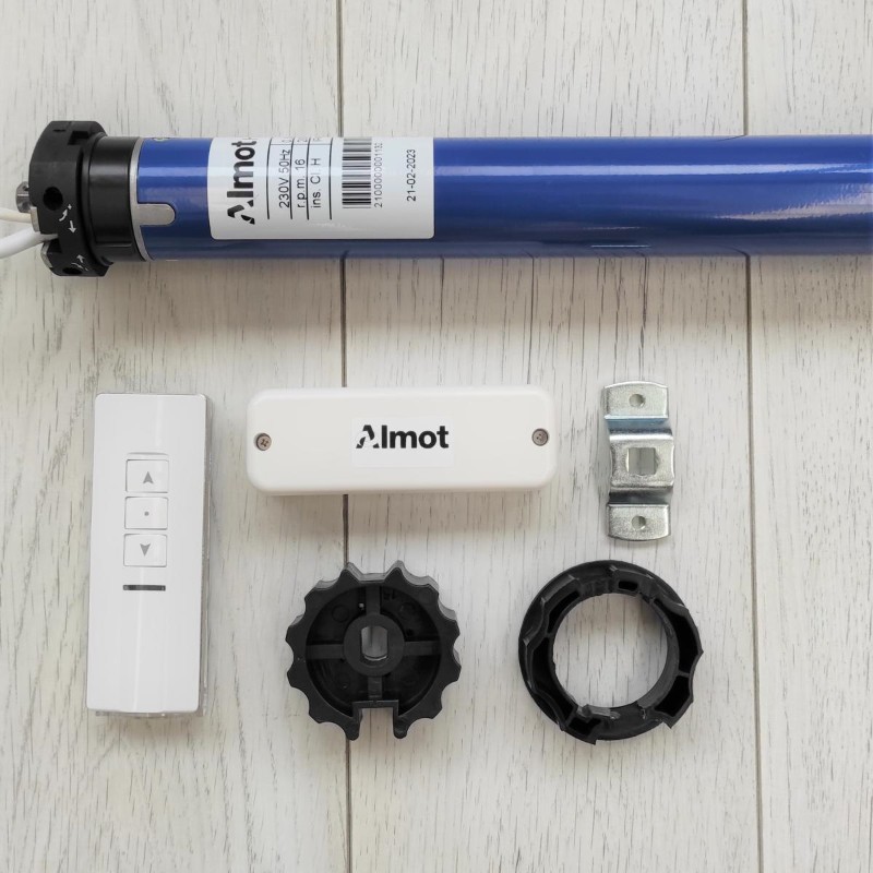 Almot SUN1A Комплект радиомотора для маркиз 50 Нм