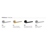 Латунная дверная ручка Astra Reguitti Design