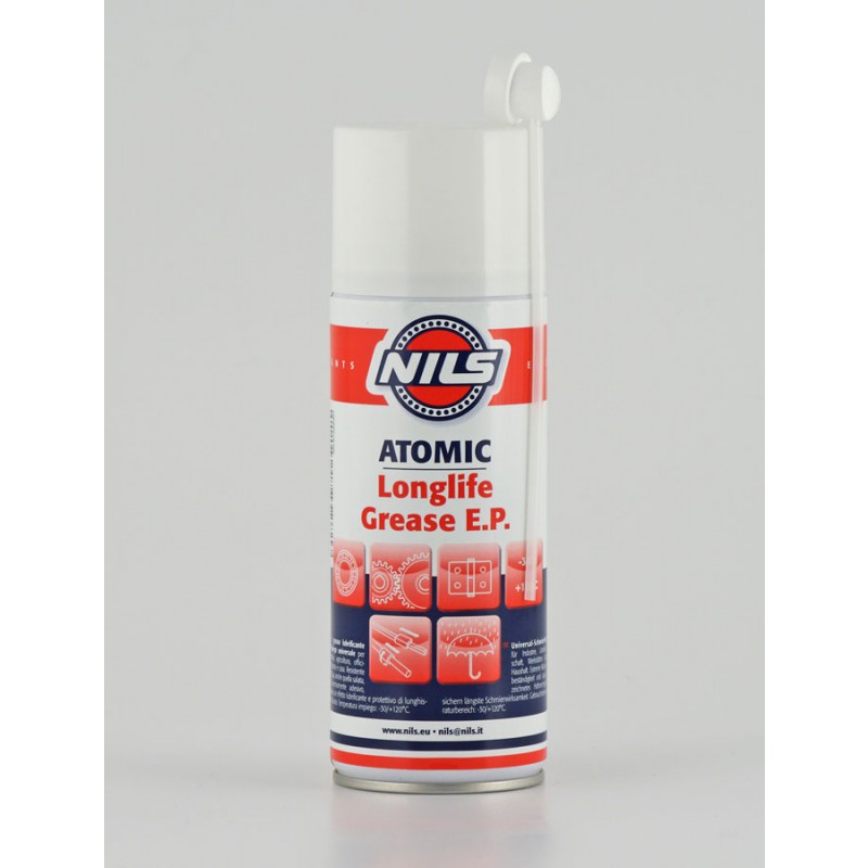 NILS Atomic Spray Аэрозоль Смазка смазка с PTFE 400 мл Аэрозоль
