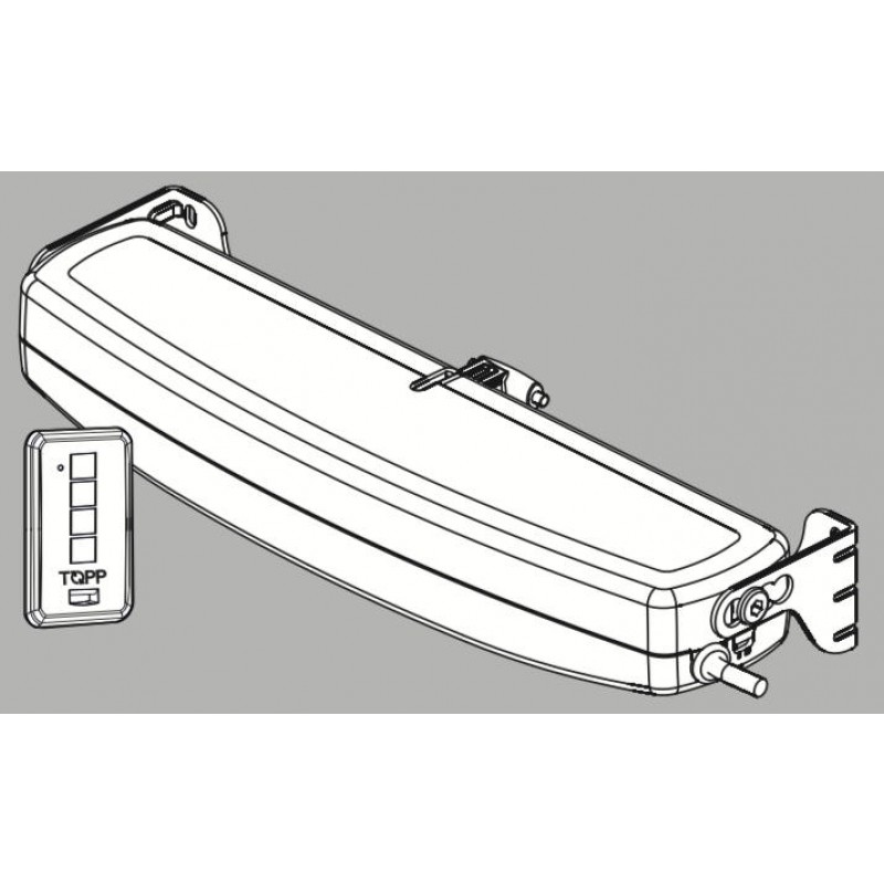 Цепной привод C30 Радио 230В 50 Гц Topp с дистанционным управлением TR4 В комплекте