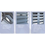 Регулируемые затемнения для роллетных штор Pasini VISION для Windows