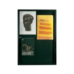 Магнитная доска объявлений для офиса с замком