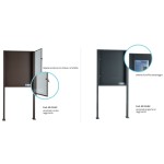 Самонесущая доска объявлений со стойками SB3 Silmec