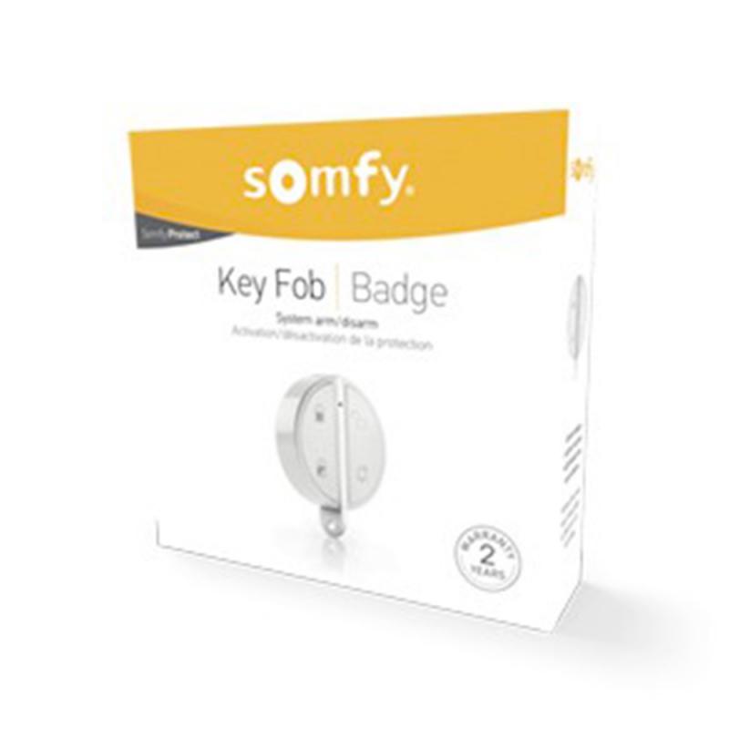 Somfy Protect Somfy Key Fob Badge Персональный пульт дистанционного управления для защиты от краж
