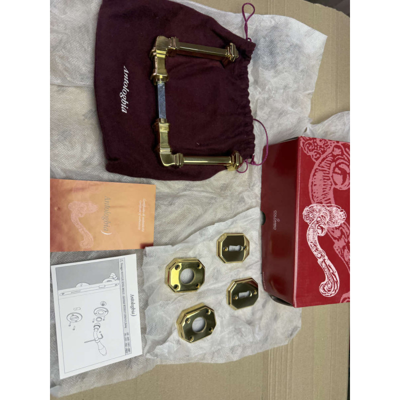 Ручка Busiri Antologhia из натуральной латуни для элегантной