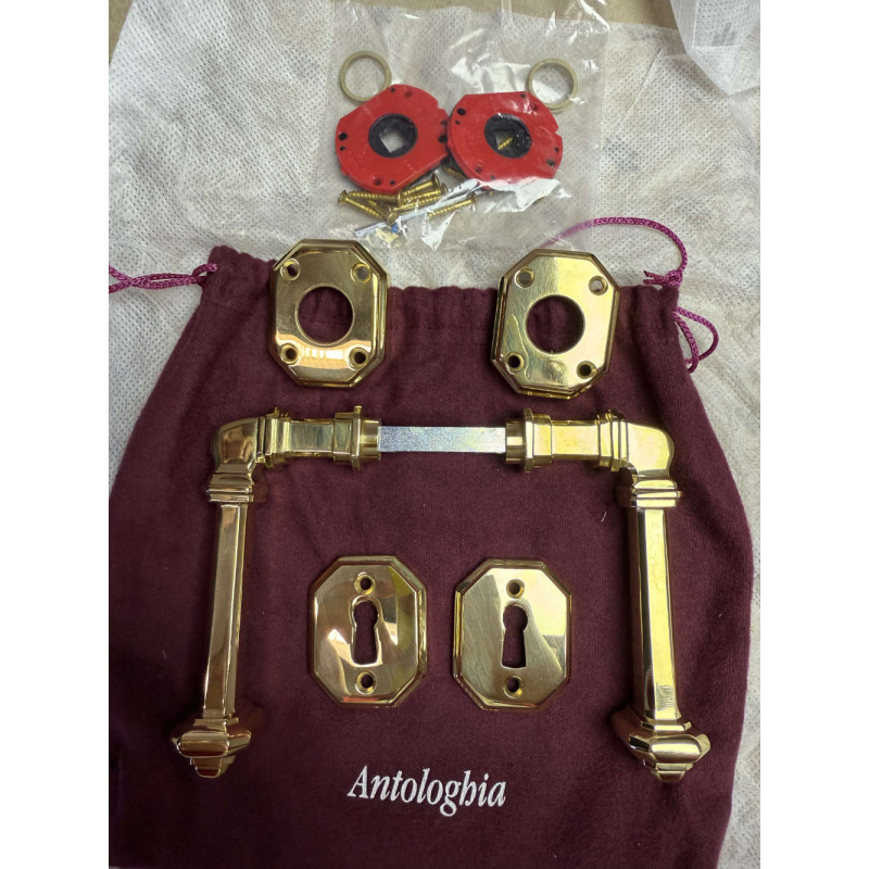 Ручка Busiri Antologhia из натуральной латуни для элегантной