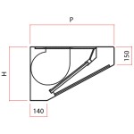 Настенная вытяжка Inox Pro Лучшая модель Полная опция