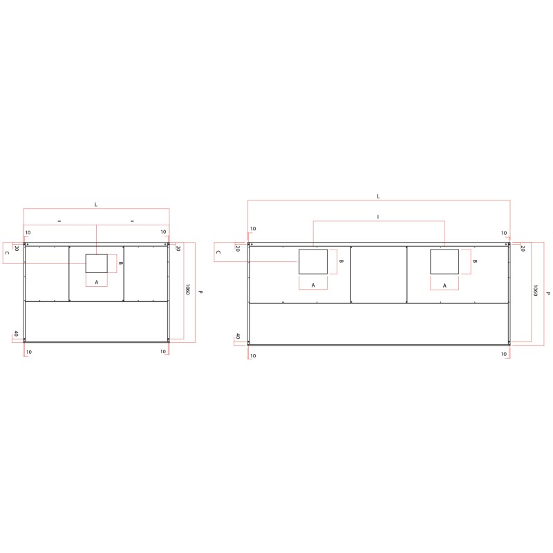 Вытяжка для закусок из нержавеющей стали без двигателя