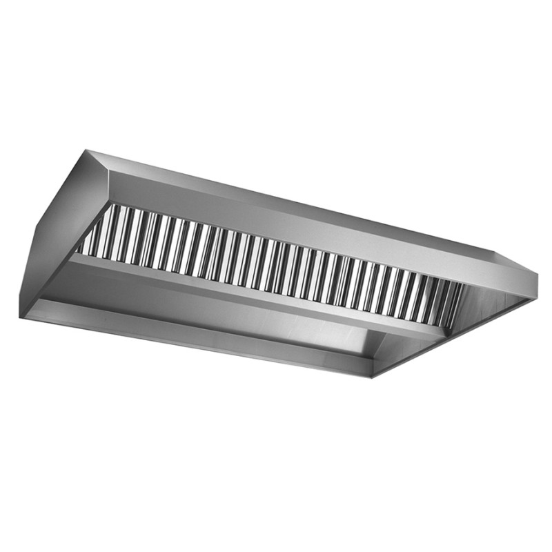 Островная вытяжка Нержавеющая сталь Подвесная Без двигателя