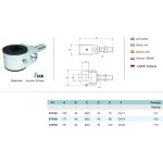 Петля для распашных ворот с быстрой регулировкой