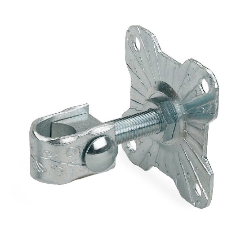 Петля для ворот регулируемой пластиной гладким декорированным воротником