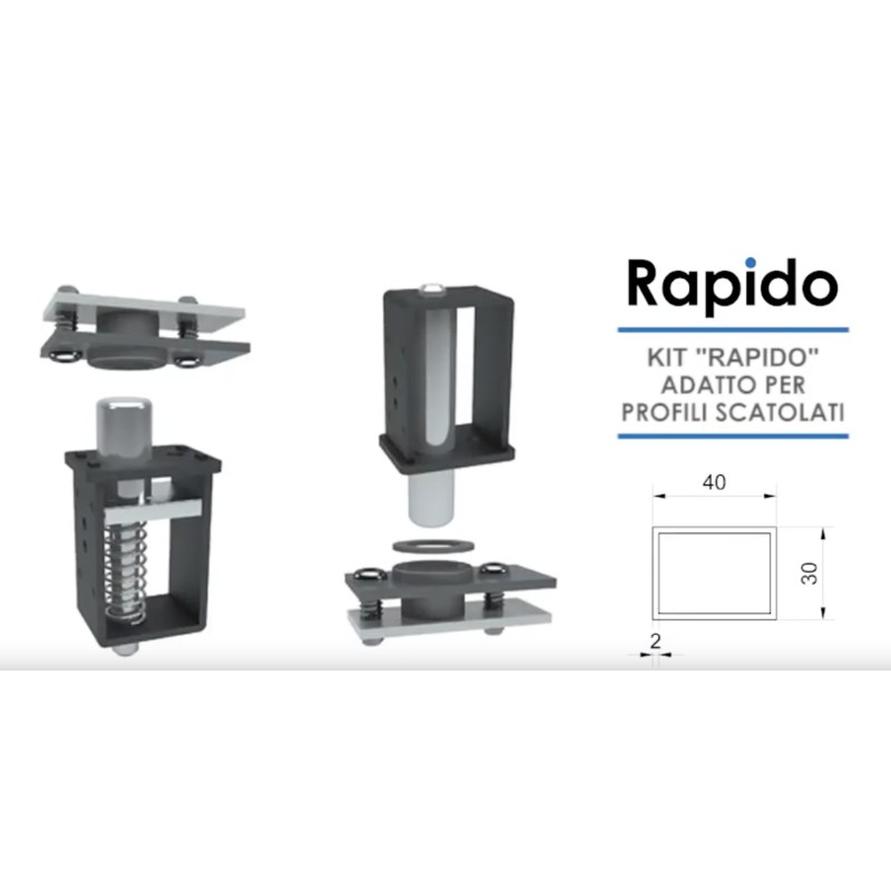 Петли и наконечники для защитных решеток быстросъемные