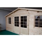 Деревянный дом 22 кв.м 500x500 см Камилла Лоса