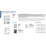 Модульный почтовый ящик Silmec S2001 Различные материалы и цвета