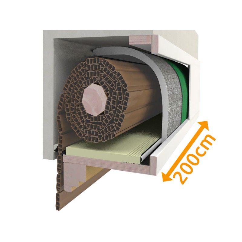 Состав Cassonetto 200 см для изоляции Жалюзи PosaClima Ренова