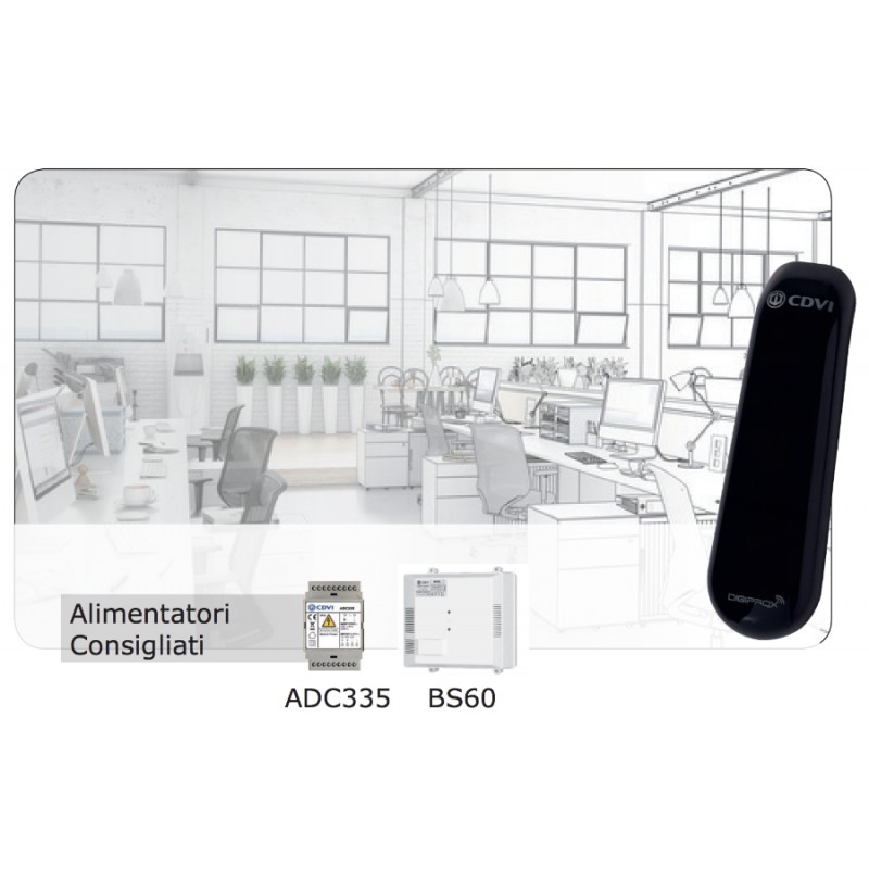 Автономный Контроль доступа Считыватель Mifare STAR1M Вандалозащищенная Поликарбонат CDVI