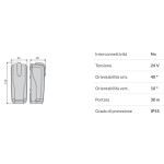 Пара фотоэлементов для ворот универсальные BFT THEA 2600815