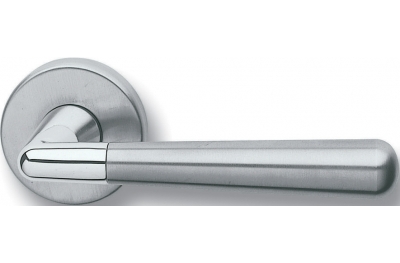 Пара ручек Ghidini модели Женеве стали Розетка и отверстия