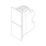 Две независимые кнопки LINEA VIMAR 30066 1P NO 10 A 250 V~